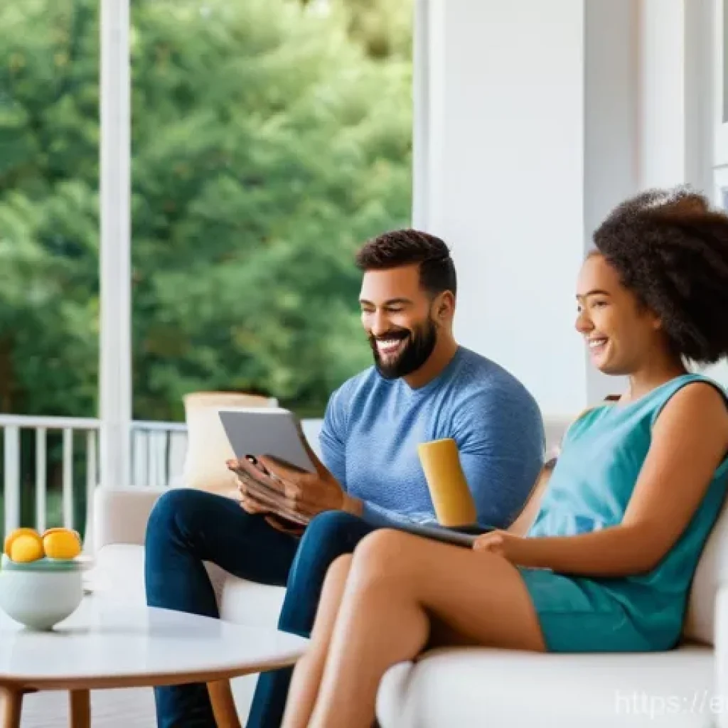 가정용 CCTV 설치비 - **A Diverse Family's Peace of Mind:**
A vibrant, diverse family, including parents and two child...