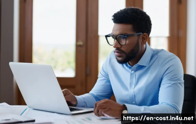 보험 가입비용 - **Prompt:** A diverse, well-dressed young professional in their late 20s to early 30s, sitting at a ...