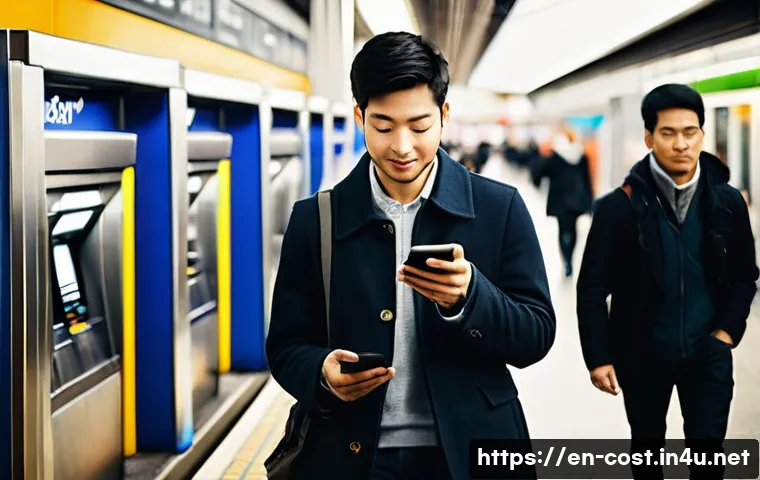 지하철 요금 - **Prompt 1: Urban Commuter's Peace of Mind**
A diverse young adult, perhaps a student or young p...