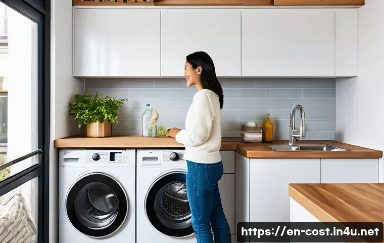 가전제품 렌탈비 - **Prompt:** A vibrant, sun-drenched modern apartment, minimalist and tastefully decorated. A smiling...